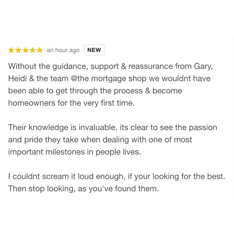 250 Google Reviews! - The Mortgage Shop Project