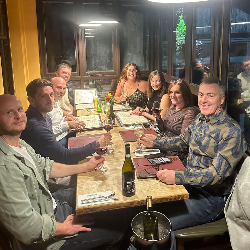 Team night out! - The Mortgage Shop Project